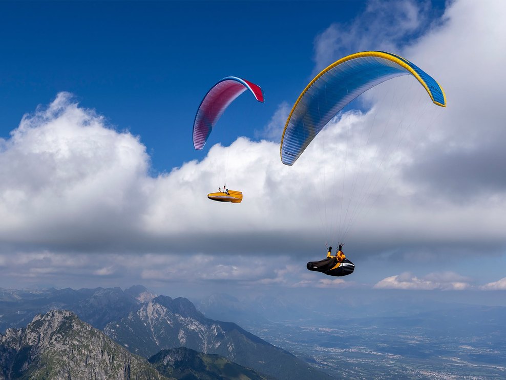 SWING Gleitschirme im Streckenflug